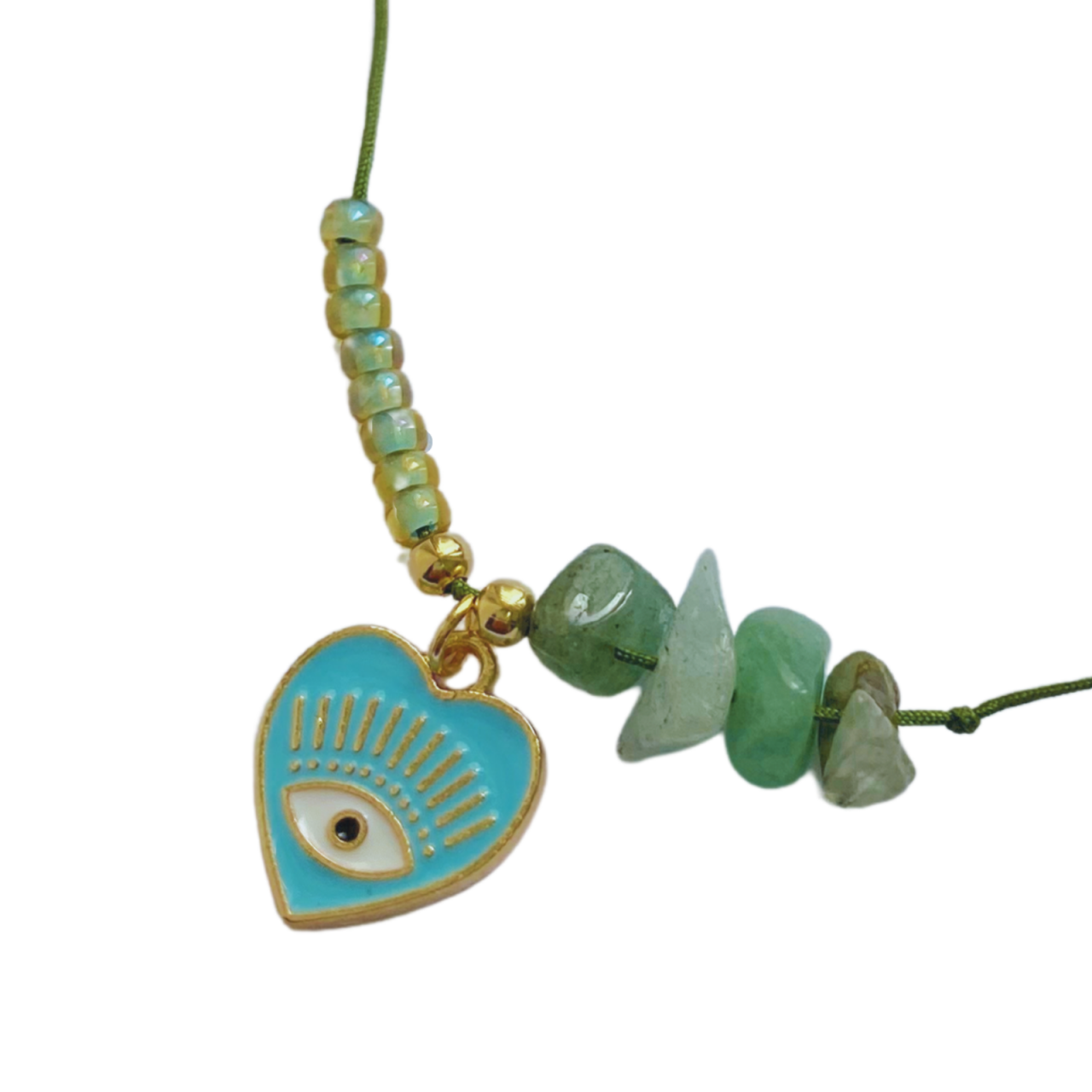 Bratara Aventurin Evil Eye - prosperitate si abundenta [2]