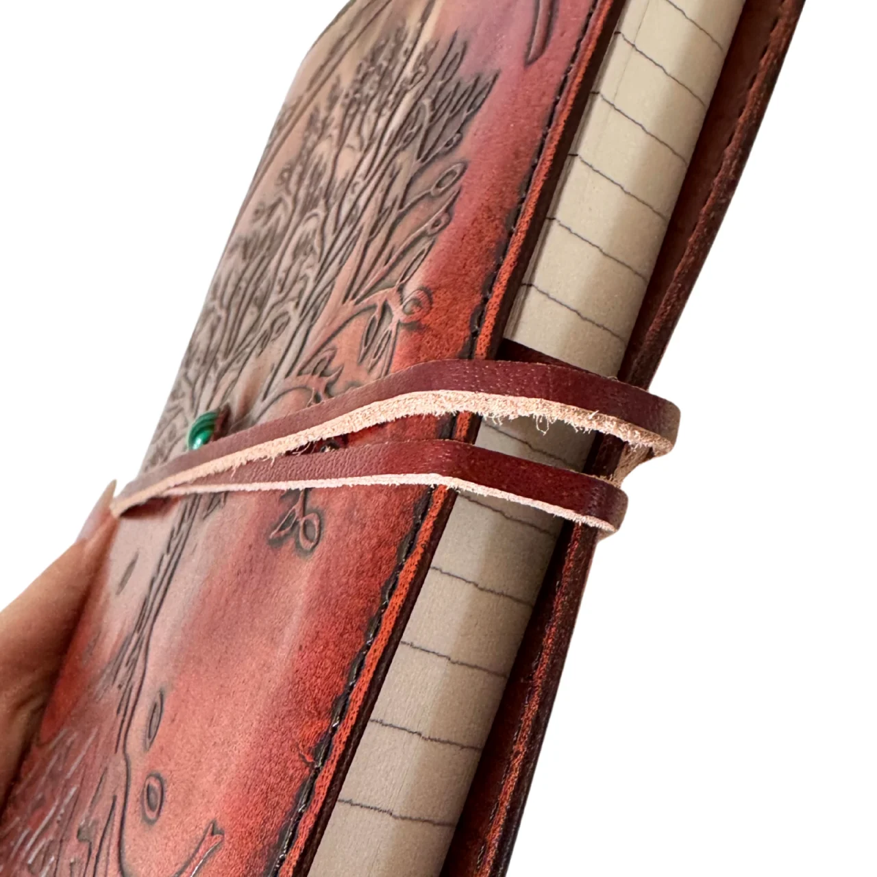 Agenda / Jurnal din piele cu copacul vietii si snur - medie [5]