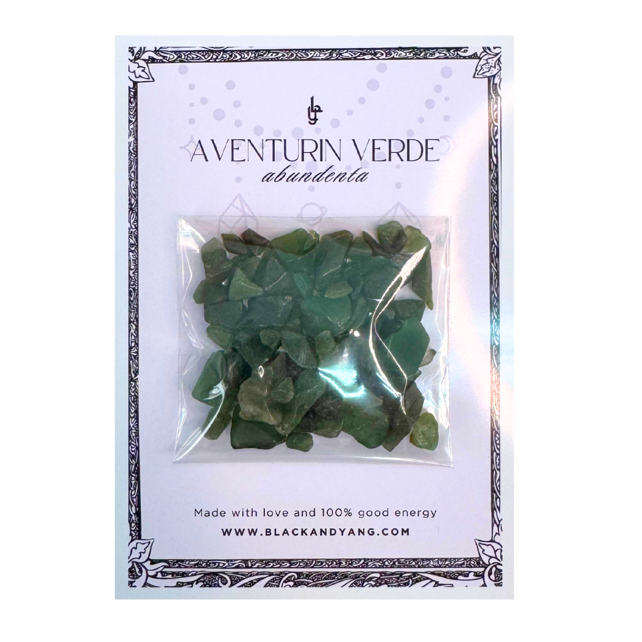 Aventurin verde chips - abundenta [1]