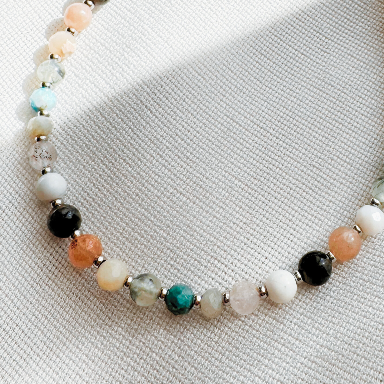 Bratara reglabila argintie cu cristale - zodia pesti [2]