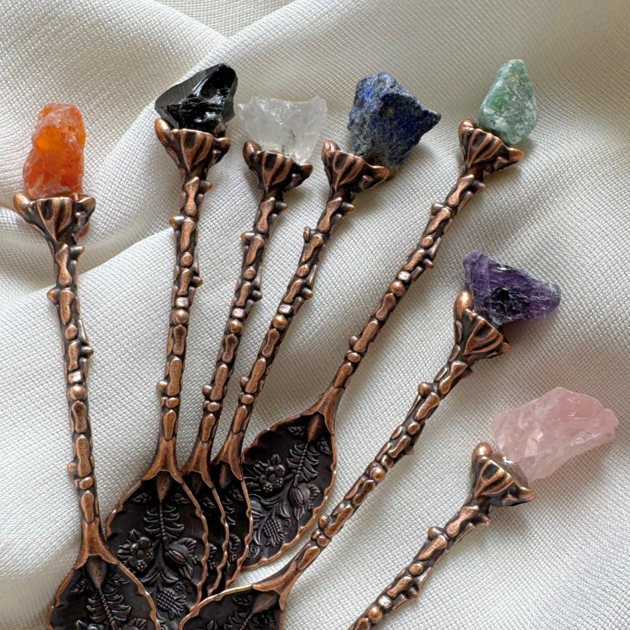 Lingurita cu cristale - bronz [6]