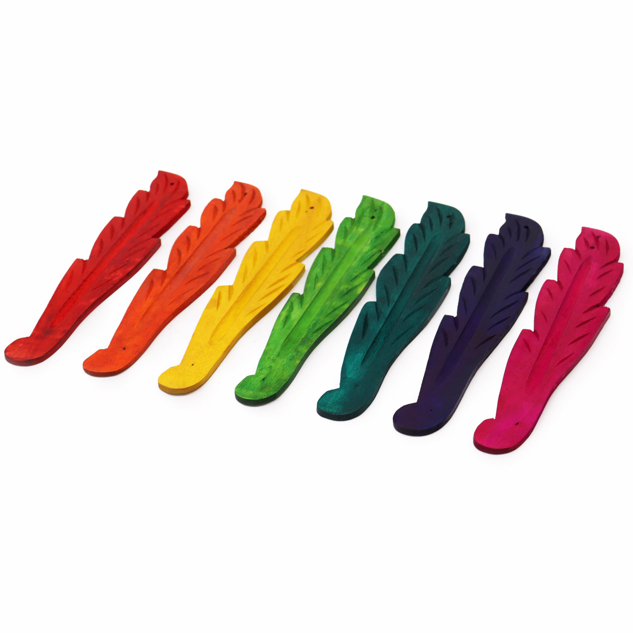 Suport colorat din lemn de mango pentru betisoare parfumate [5]