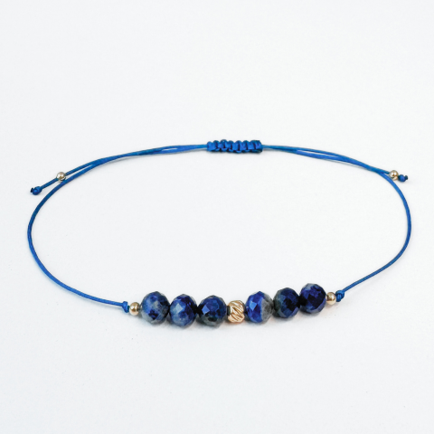 Bratari - Bratara minimalista din lapis lazuli - Determinare si comunicare