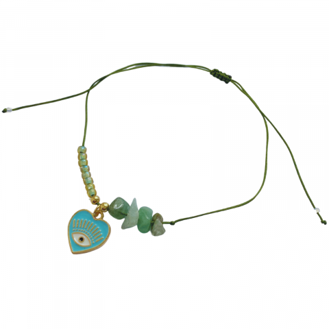 Bratara Aventurin Evil Eye - prosperitate si abundenta [3]