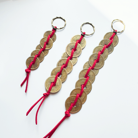 Feng Shui - Amulete Feng Shui cu 5, 6 si 9 monede chinezesti