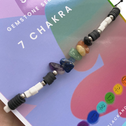 Bratara 7 chakre cu cristale semipretioase [2]