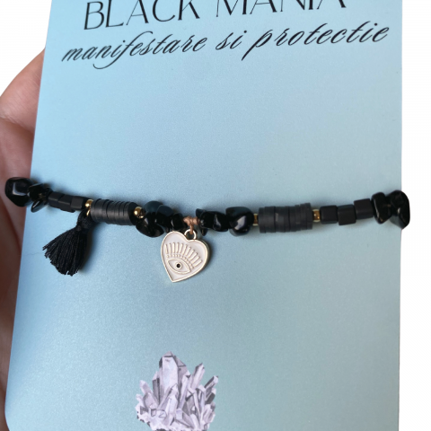 Bratara Obsidian Black Mania - Manifestare si protectie [2]