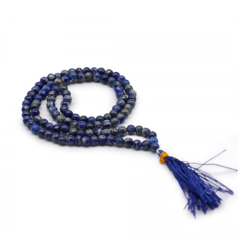 Coliere - Colier mala din lapis lazuli cu 108 margele