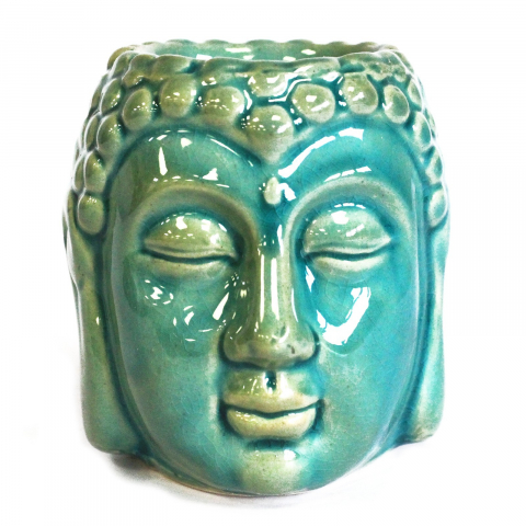 Aromaterapie si fumigatie - Lampa pentru aromaterapie Buddha - turcoaz