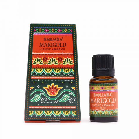 Aromaterapie si fumigatie - Ulei parfumat indian Banjara - Marigold