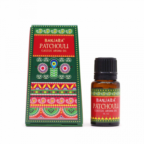 Aromaterapie si fumigatie - Ulei parfumat indian Banjara - Patchouli