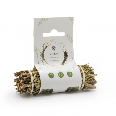 Buchet din rozmarin pentru fumigatie - 10 cm [0]