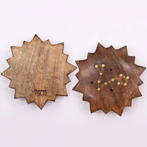 Suport soare betisoare parfumate cu constelatii - Zodia Pesti [0]