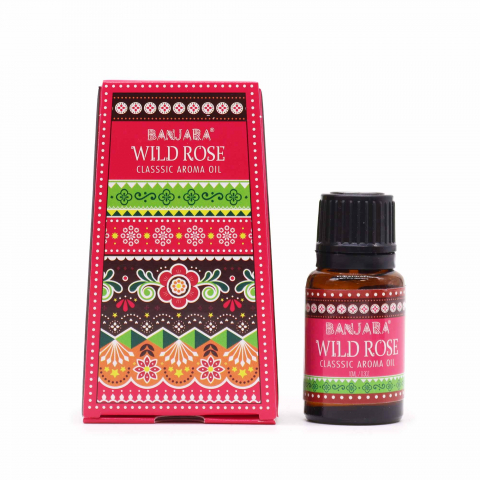 Aromaterapie si fumigatie - Ulei parfumat indian Banjara - Trandafir salbatic