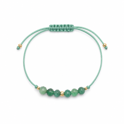 Produse noi - Bratara minimalista din aventurin verde