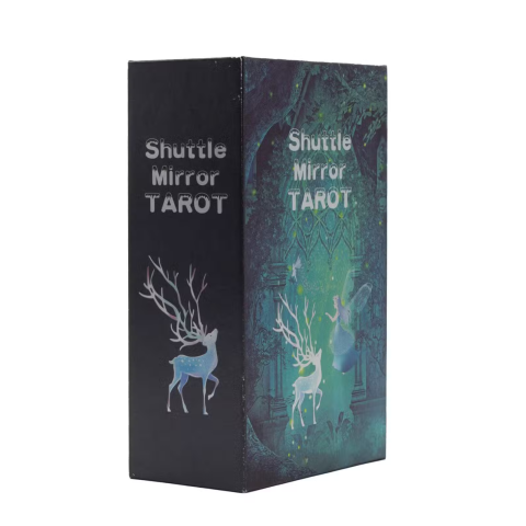 Carti de tarot si oracol - Carti de tarot cu folie argintie si ghid - Mirror