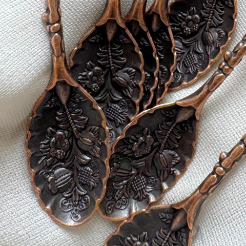 Lingurita cu cristale - bronz [3]