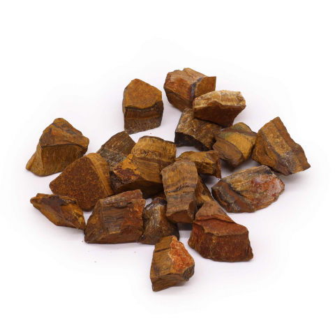 Pietre semipretioase si cristale naturale - Ochi de tigru cristal brut 2 - 5 cm - bogatie