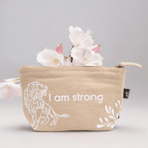 Reduceri ✨ - Portfard cu mesaj -  I am strong