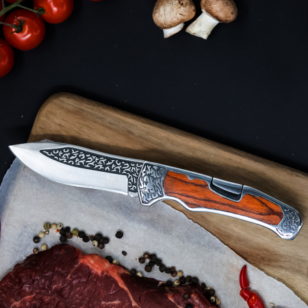 Джобен нож Husk I, къмпинг и туризъм, Неръждаема стомана 7Cr13, 21 см [1]
