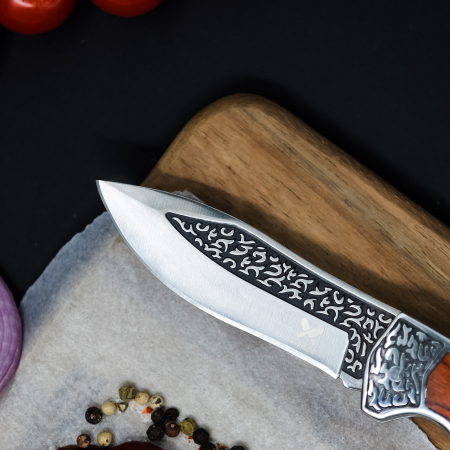 Джобен нож Husk I, къмпинг и туризъм, Неръждаема стомана 7Cr13, 21 см [2]