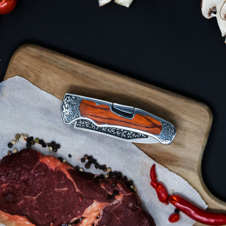 Джобен нож Husk I, къмпинг и туризъм, Неръждаема стомана 7Cr13, 21 см [4]