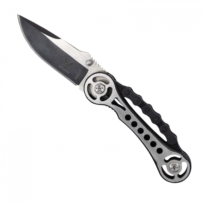 Chain szebkes, kempingezés és túrázás, Acél 7Cr13Mov, Acéllánc fogantyú, 16 cm [1]