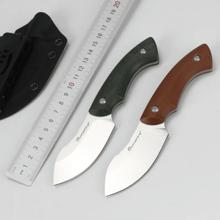 Green Grove kés, vadászat és bozótmesterség, sima felület, acél 14C28N, Micarta nyél, Kydex hüvely, 17 cm [1]