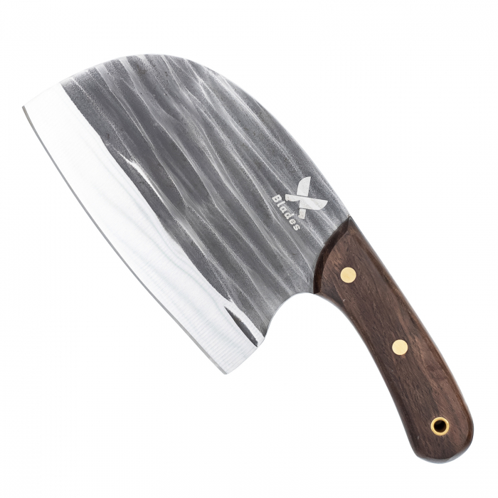 Fox bárd, konyha és kemping, Wave Finish, 3Cr13 acél, Wenge fa nyél, 25 cm [1]