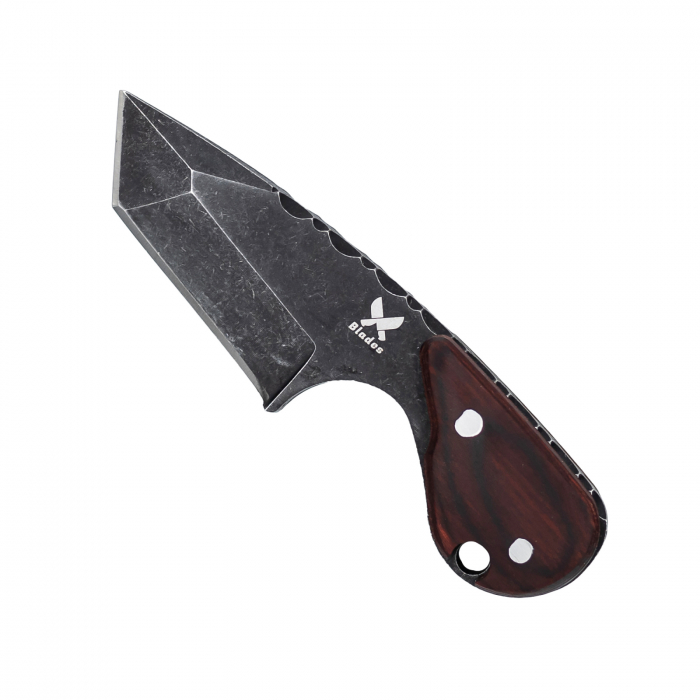 Snake Kés, vadászat és bozótmesterség, teljes tang 12,5 cm, textil huzat [1]