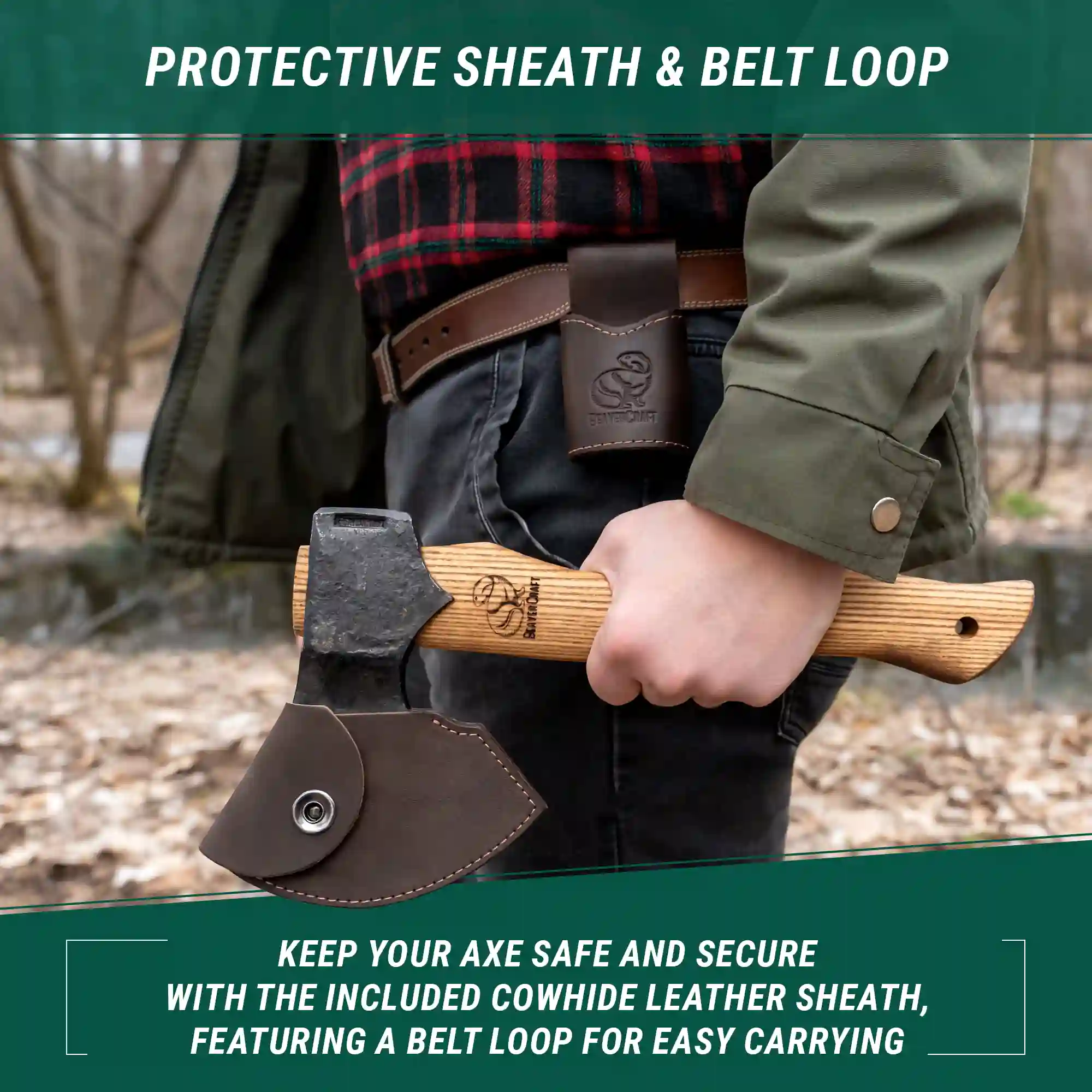 AX3 – Secure Bushcraft pentru Crapat Lemne, 33.5 cm [5]