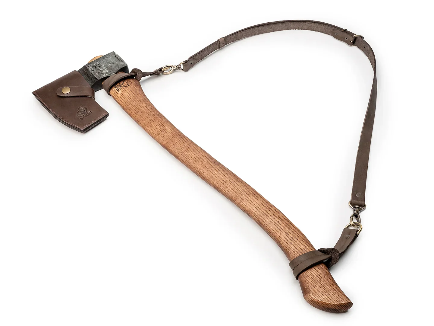 AX4 – Topor Universal Forest Feeling, Teaca din Piele, 64 cm [2]