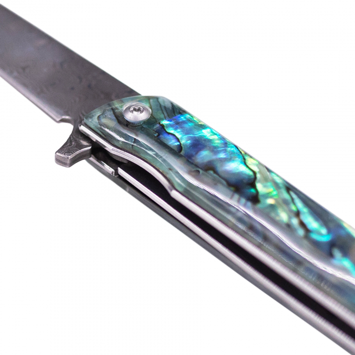 Briceag Dagger03, Camping & Drumetie, Otel Damasc VG10 Core, Maner Epoxy, 20 cm [3]