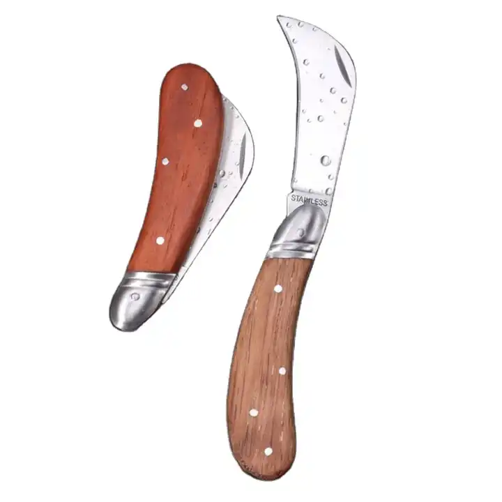 Briceag de altoire,Otel 3Cr13, Maner Lemn, 18.5 cm [6]