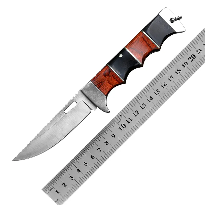 Briceag EDC08, Otel 440B, Maner Lemn, 23 cm sau 12 cm [1]