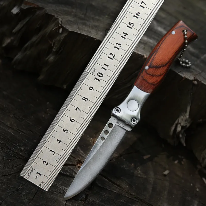 Briceag Frontier, Camping & Drumetie, Otel 440B, Maner Lemn Rosewood, 15.3 cm [9]
