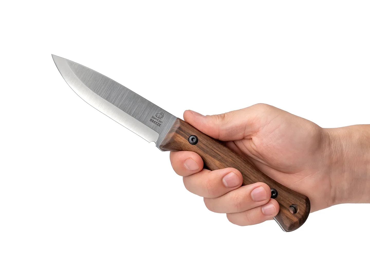 BSH6 Breeze – Cutit Bushcraft, Otel Carbon, Maner Nuc, Teaca Piele, 23.5 cm [3]