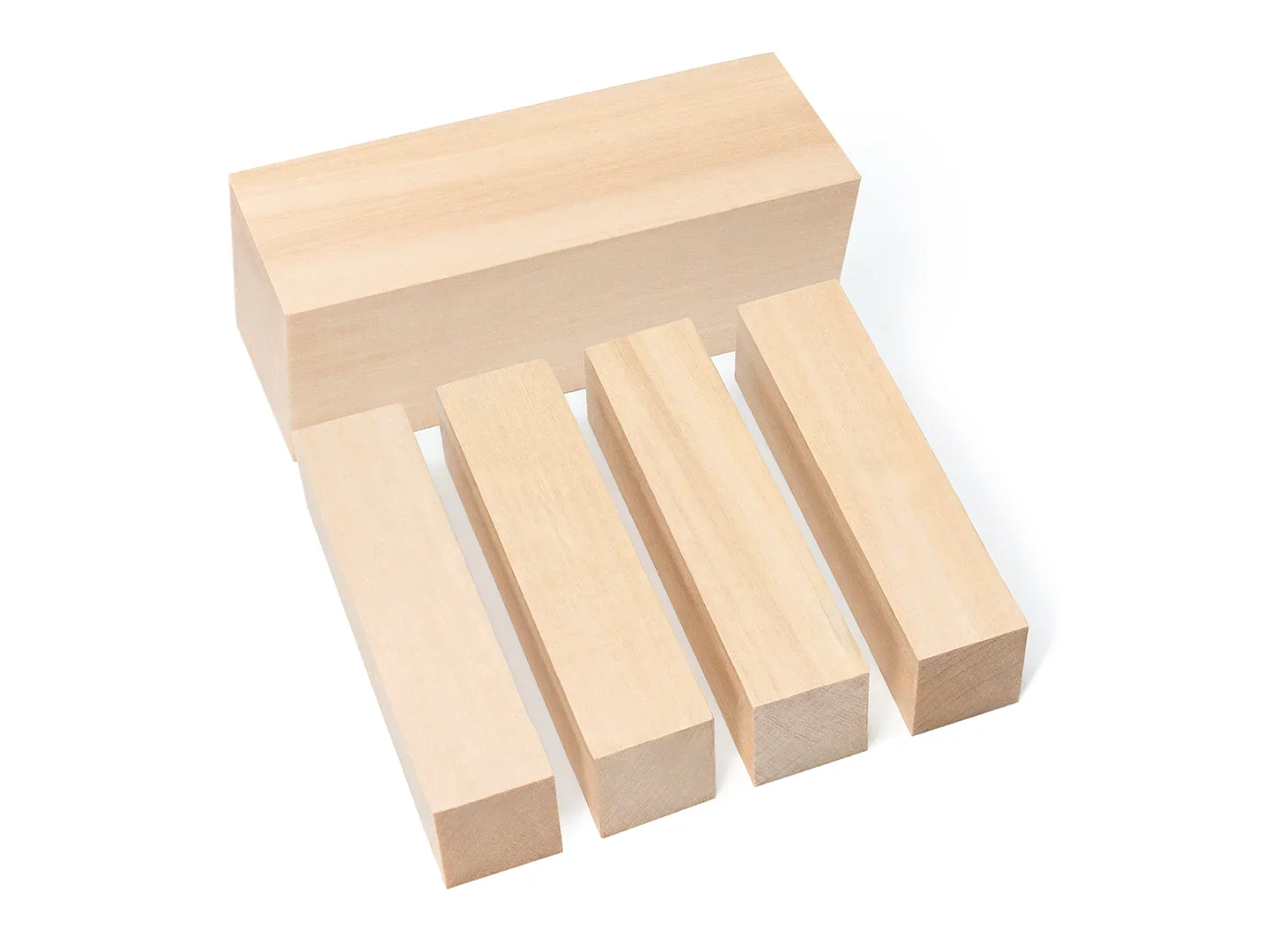 BW1 - Set 5 Blocuri din Lemn de Tei pt Sculptat [2]