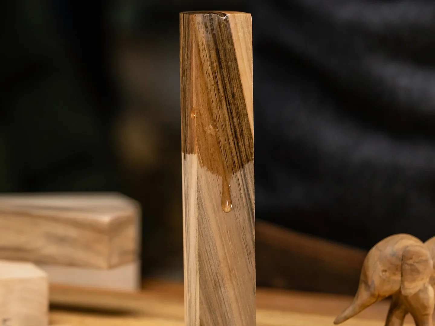 BW10 Walnut - Set 10 Blocuri din Lemn de Nuc pt Sculptat [8]