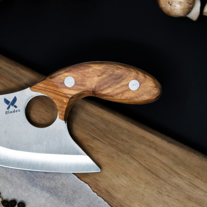 Cutit Dwarf, Vanatoare & Bushcraft, Otel 4Cr13, Maner Rose Wood, 16 cm [5]