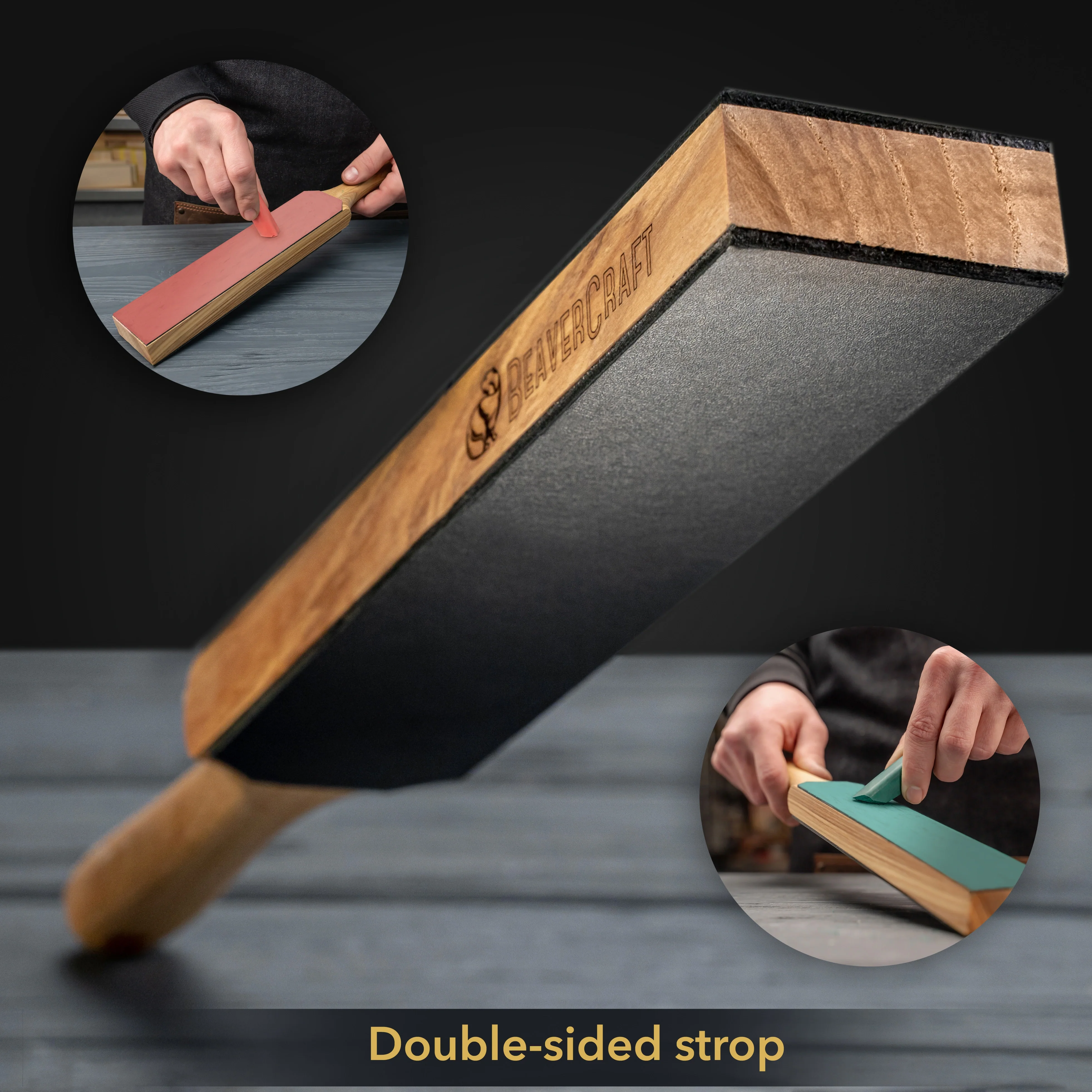 LS6P1 – Strop de Piele cu Doua Fete si Pasta de Polisat [4]