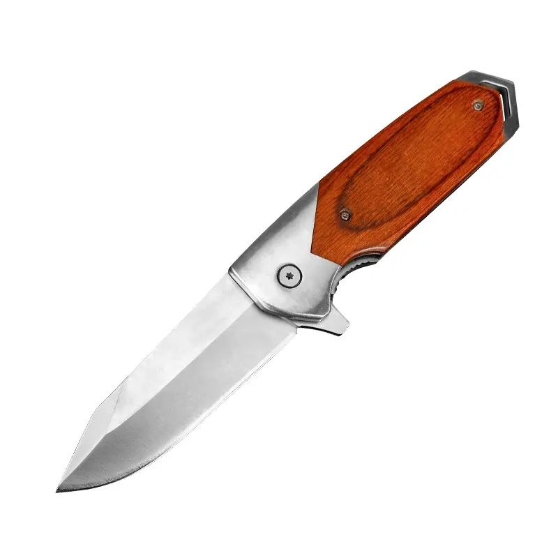 Briceag EDC07, Otel 440B, Maner Maro Lemn Rosewood, 22 cm [1]