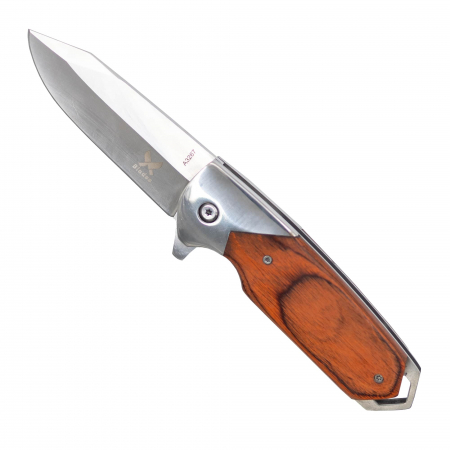 Outlet - Briceag EDC07, Otel 440B, Maner Maro Lemn Rosewood, 22 cm