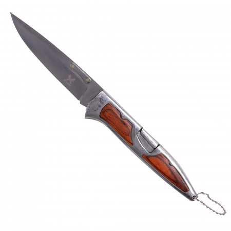 Bricege - Briceag EDC13, Camping & Drumetie, Otel Inoxidabil 7Cr13, Maner Lemn, 24 cm