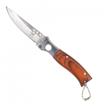 Bricege - Briceag Frontier, Camping & Drumetie, Otel 440B, Maner Lemn Rosewood, 15.3 cm