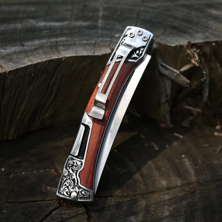 Briceag Hassan II, Camping & Drumetie, Otel Inoxidabil 440B, 24 cm [8]