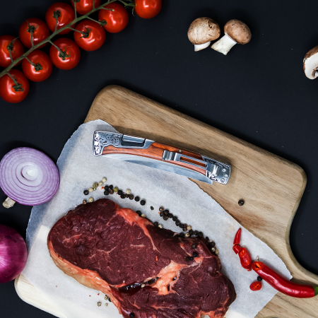 Briceag Hassan II, Camping & Drumetie, Otel Inoxidabil 440B, 24 cm [5]