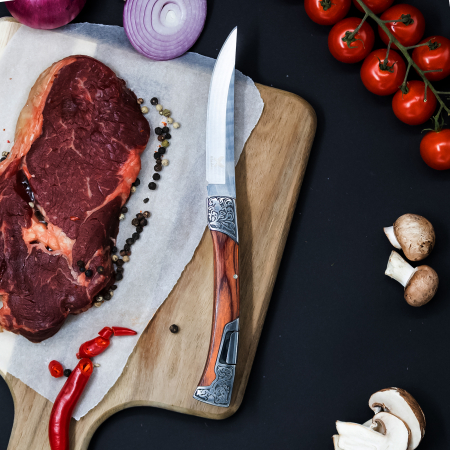 Briceag Hassan II, Camping & Drumetie, Otel Inoxidabil 440B, 24 cm [3]