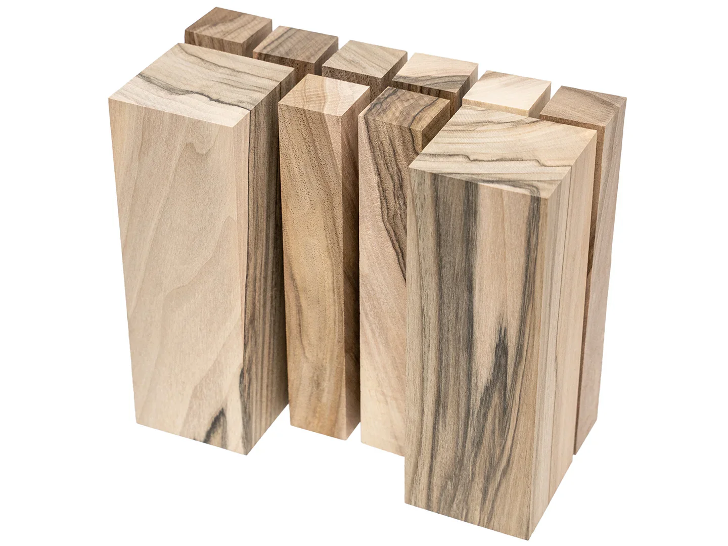 BW10 Walnut - Set 10 Blocuri din Lemn de Nuc pt Sculptat [1]