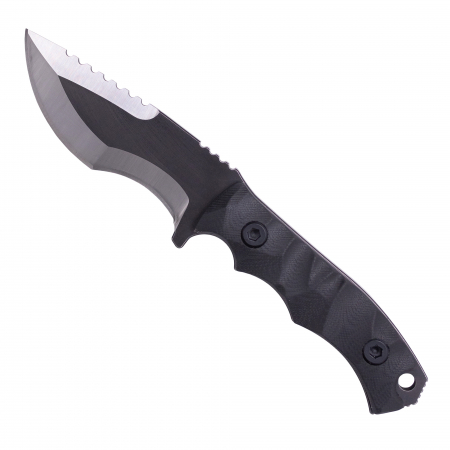 Cutite Bushcraft - Cutit KDX05, Camping & Drumetie, Otel Inoxidabil 420, Maner G10, Teaca Kydex, 20 cm